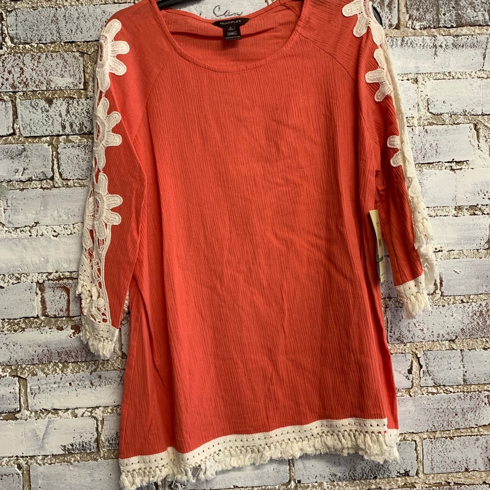 NWT Multiples Cute Boutique Blouse!